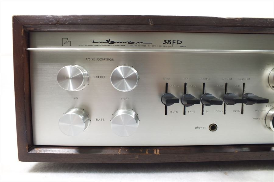 LUXMAN SQ38FD MK-II 真空管プリメインアンプ N002 xvpbvx 【公式通販】