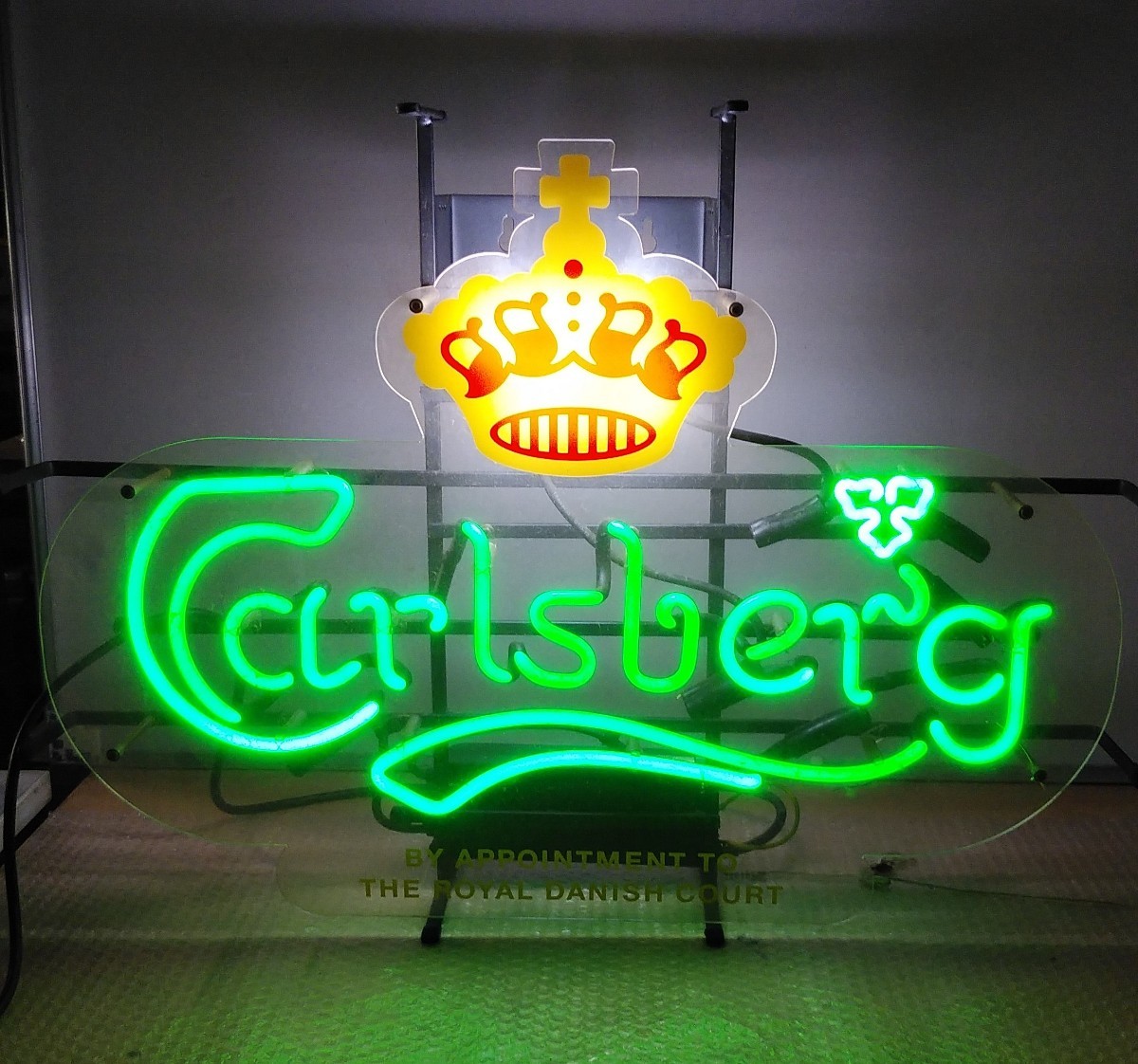 carlsberg ネオン管看板 カールスバーグネオンサイン Carlsberg 店舗