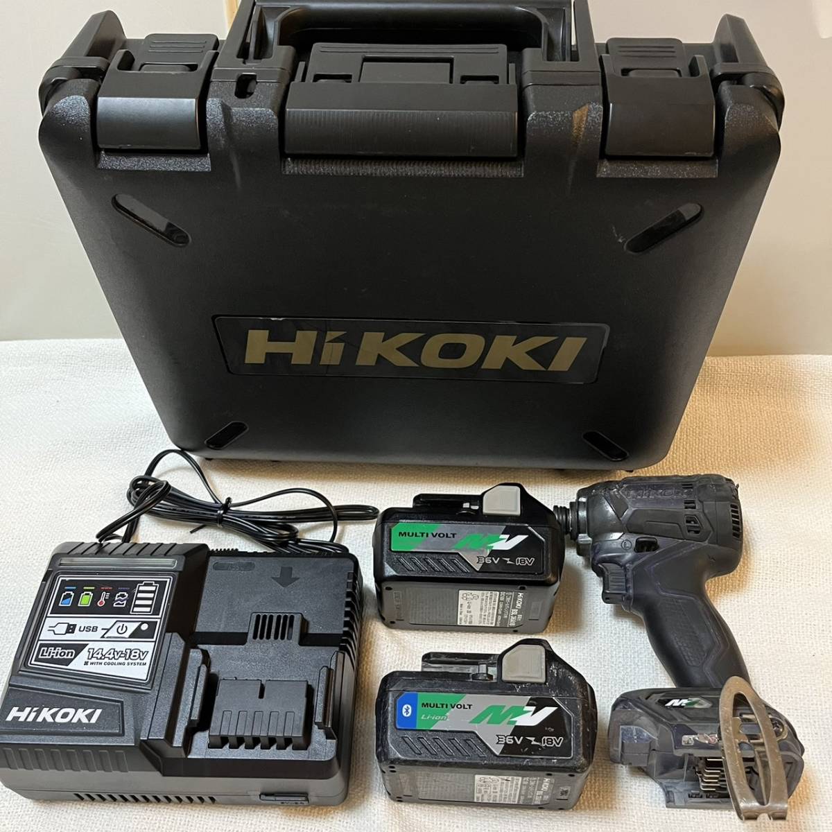 現状品】HiKOKI/ハイコーキ/36V/インパクトドライバ/ディープ 現状品】HiKOKI/ハイコーキ/36V/インパクトドライバ/ディープ