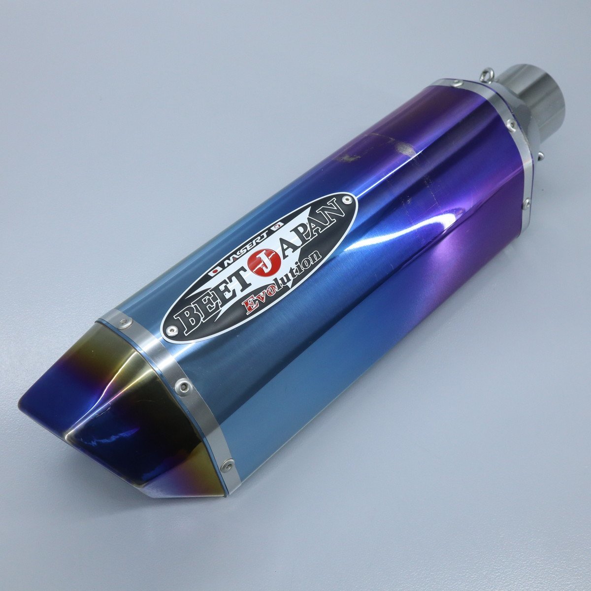 カワサキ Ninja ニンジャ400 EX400G 外し BEET ビート NASSERT ナサートEvolution Type2 マフラー サイレンサー JMCA 230904BD0096