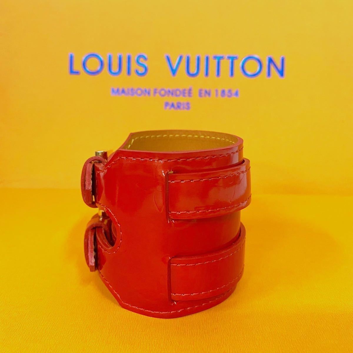 LOUIS VUITTON ルイヴィトン バングル モノグラムヴェルニ 