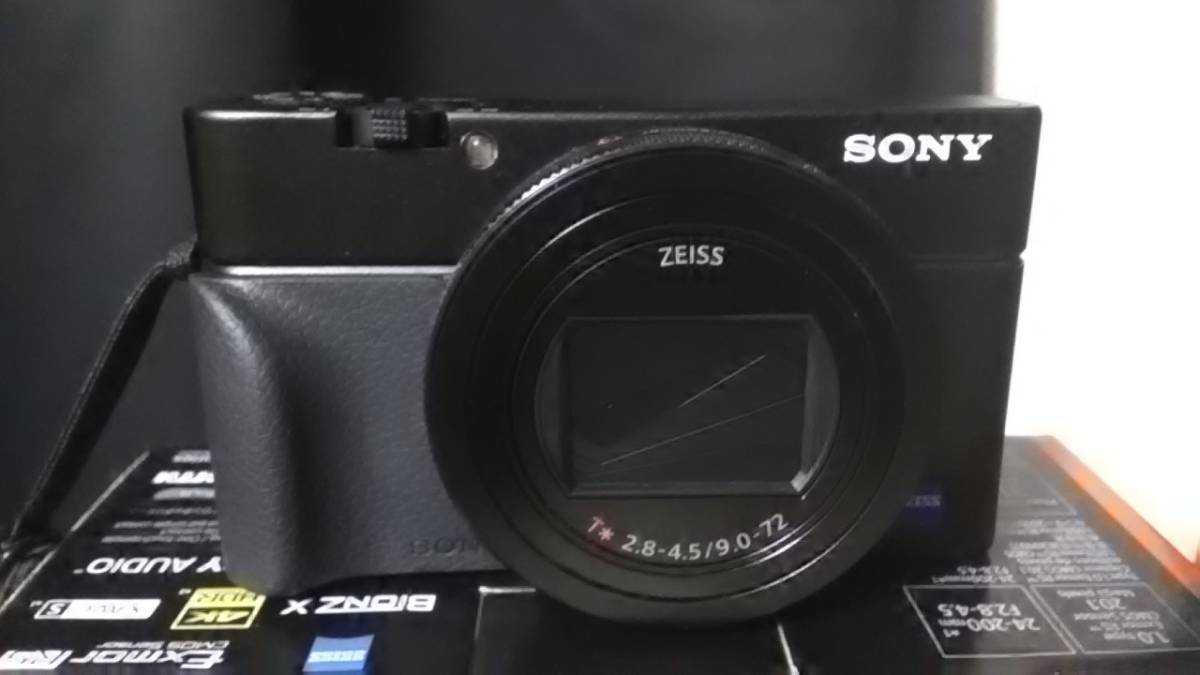 美品 RX100VI(DSC-RX100M6) 予備バッテリー チャージャー ケース付き