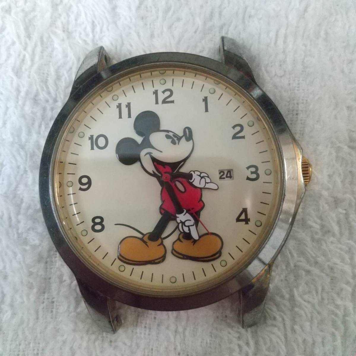 ミッキーマウス クロノグラフ スピードマスター 腕時計 Disney 