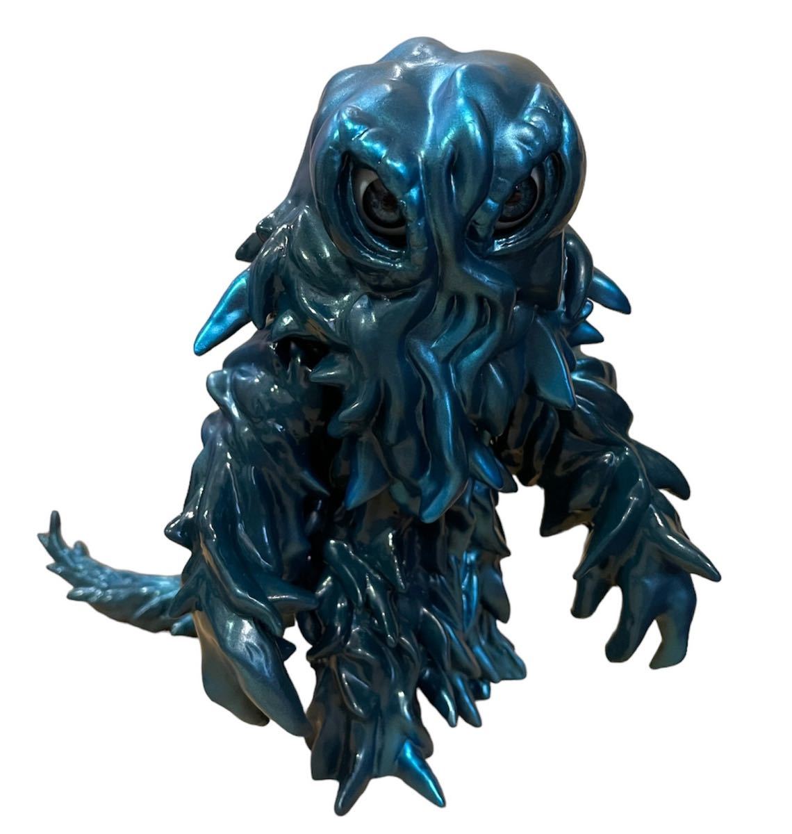 CCP AMC ヘドラ 上陸期 ゴジラブルーverソフビ 美品 マルサン