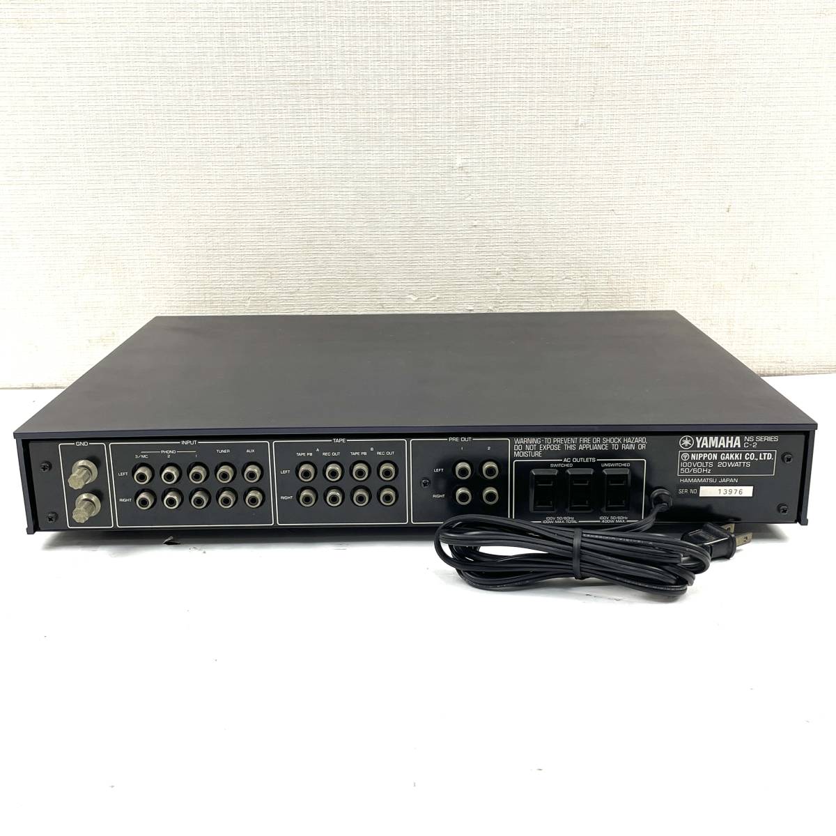 YAMAHA プリアンプ ヤマハ コントロールアンプ C-2 C-2a C-2ジャンク品