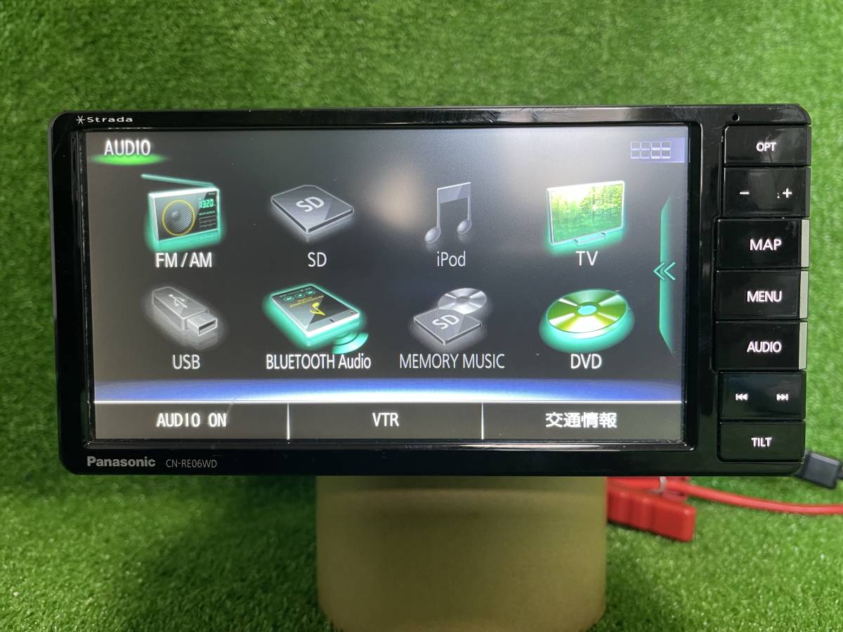 Panasonic Strada メモリーナビ CN-RE06WD Bluetooth対応・DVD再生・CD 