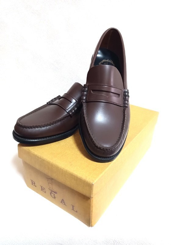 ☆新品☆ REGAL リーガル インペリアルグレード 革靴 コインローファー