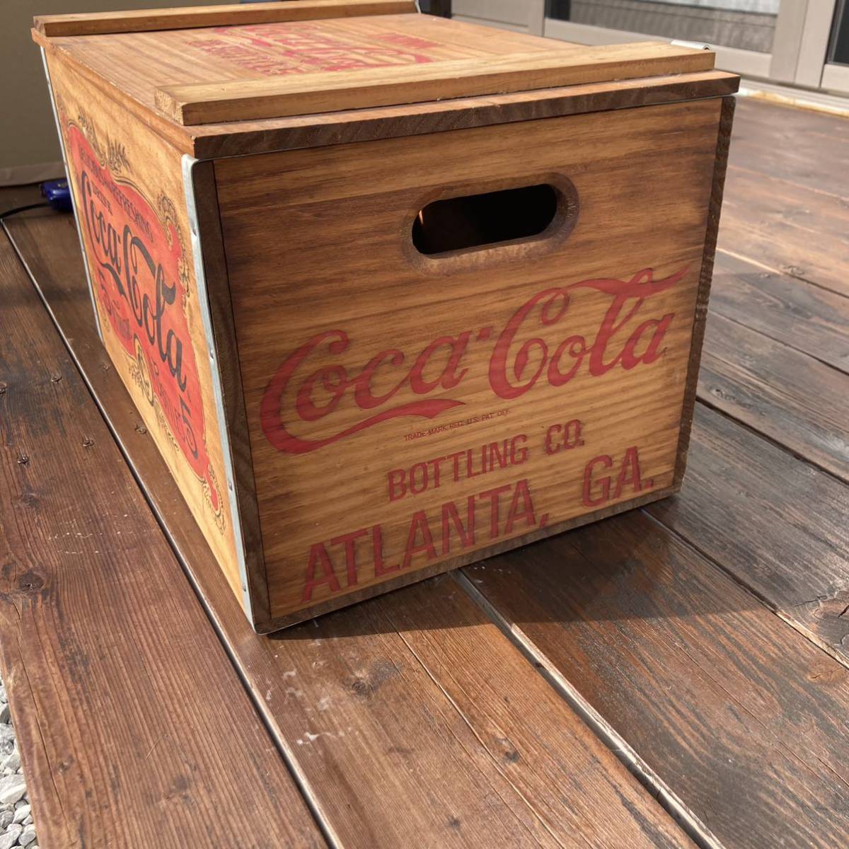 コカ・コーラ 木箱 ウッドボックス コカコーラ Coca-Cola ｜60s 貴重 