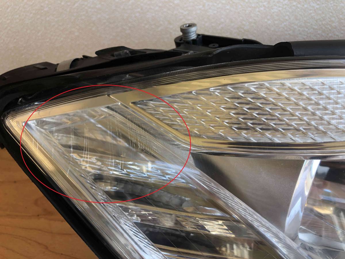 ジャンク品 ベンツ Sクラス W221 前期用 後期仕様 ヘッドライト 左右