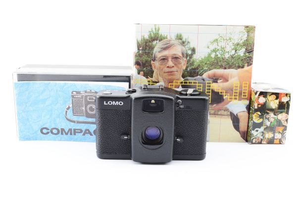 全国無料，人気 【希少・フィルム付き！付属品多数】 LOMO LC-A ロモ トイカメラ コンパクト フィルムカメラ #521