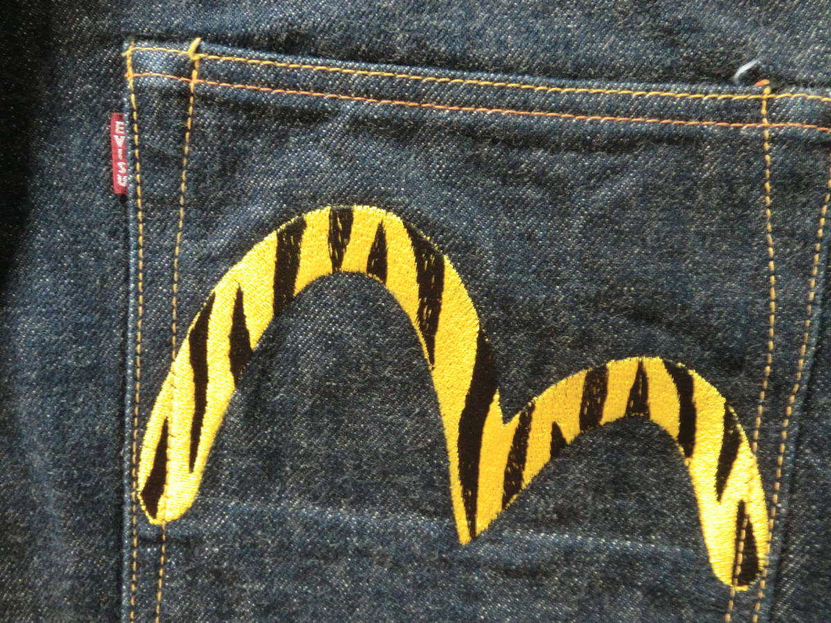 EVISU エビス タイガー刺繍 トラ刺繍 阪神タイガース 優勝記念 虎 36