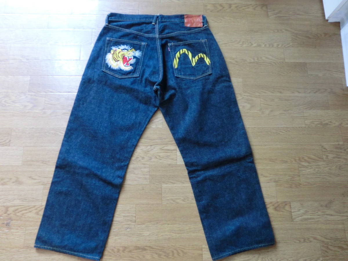 EVISU エビス タイガー刺繍 トラ刺繍 阪神タイガース 優勝記念 虎 36