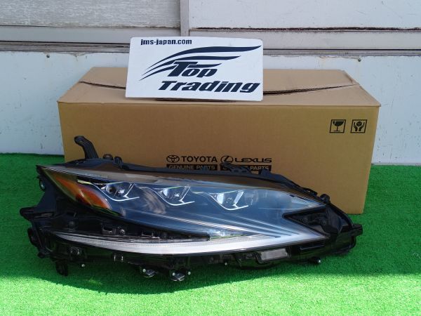 装飾BOX L1636/ レクサス 純正 LS500/LS500h 50系 右 LEDヘッドライト KOITO 50