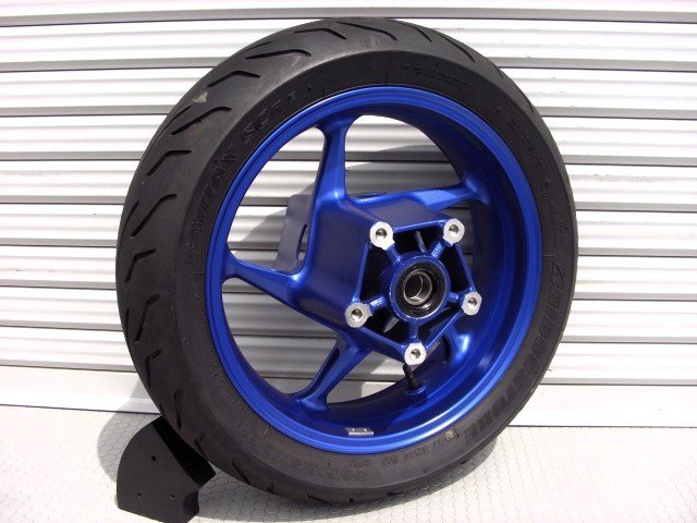 【お得，セール】 TMAX560 純正 リアホイール 1 ブルー系 15&times;4.50 R-7N ABS ヤマハ SJ15J SJ12J T-MAX TMAX 560 530 リア ホイール(リア)｜売買されたオークション情報、yahooの商品情報をアーカイブ公開 - オークファン ヤマハ用