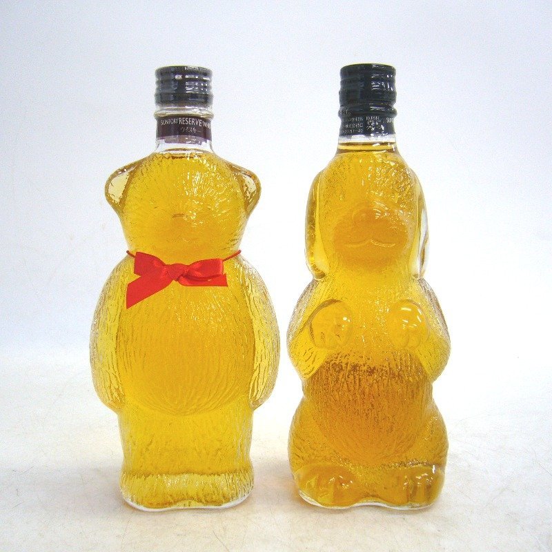サントリー リザーブ ウイスキー クマさん型ボトル 80ml - 0