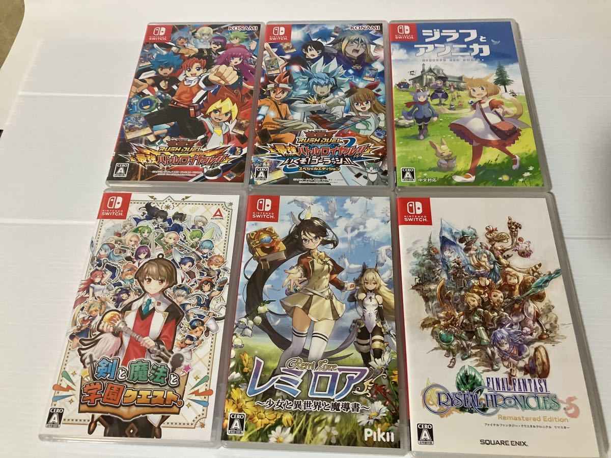 Nintendo Switch ゲームソフト 6本まとめセット バラ売りOK Games