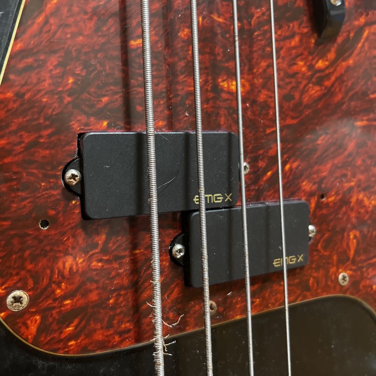 Fender Japan プレベ プレシジョンベース EMGピックアップ エレキ 