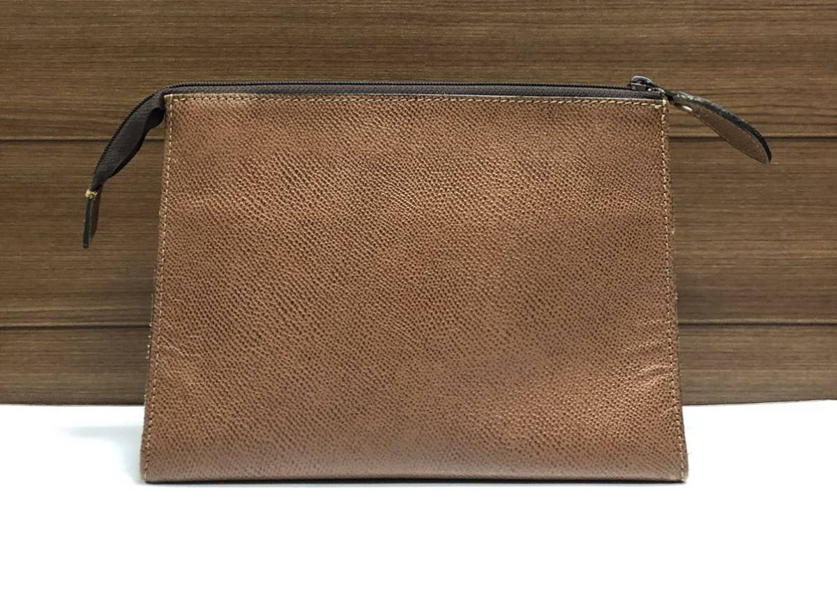 renoma レノマ ♪ 本革 レザー セカンドバッグ クラッチバッグ 
