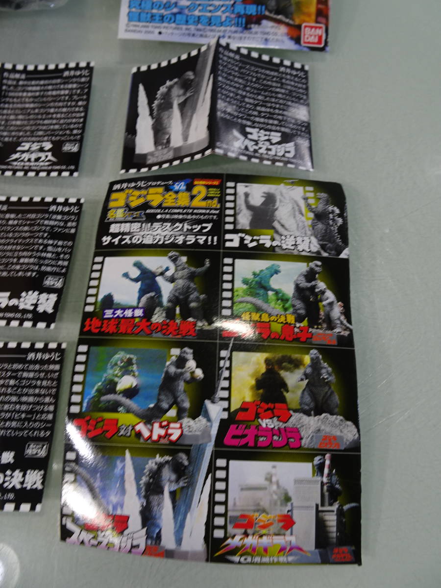 名鑑シリーズ 酒井ゆうじプロデュース ゴジラ全集 ノーマル7種セット
