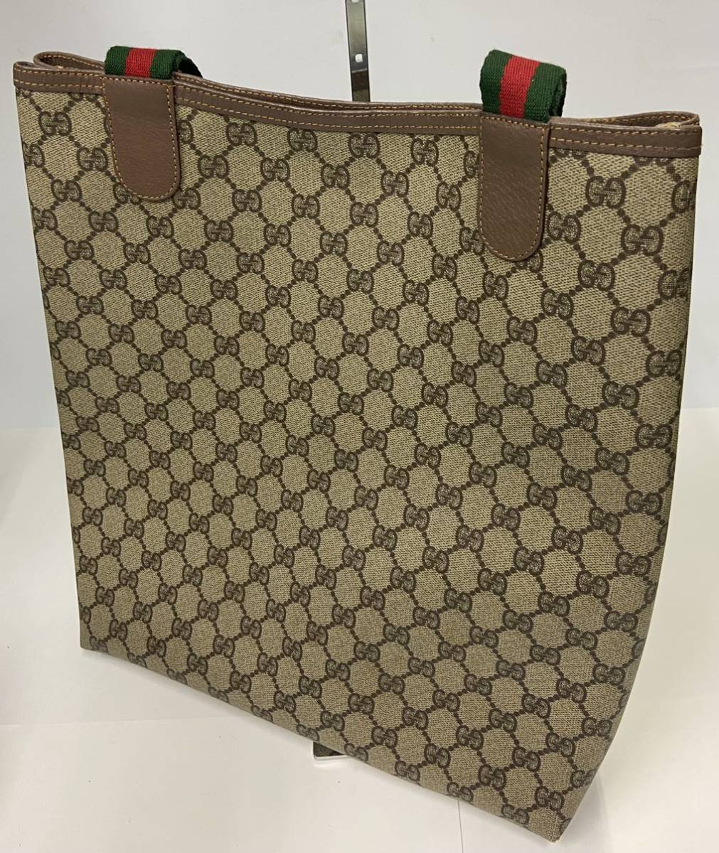 シェリーライン トートバッグ グッチ GUCCI GGスプリーム レザー 