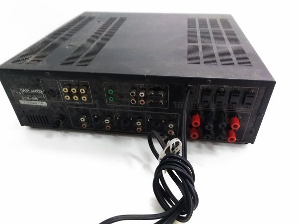 DAM-A6000 ステレオミキシングアンプ 第一興商 DAM カラオケミキシングアンプ DAM-A6000 カラオケ