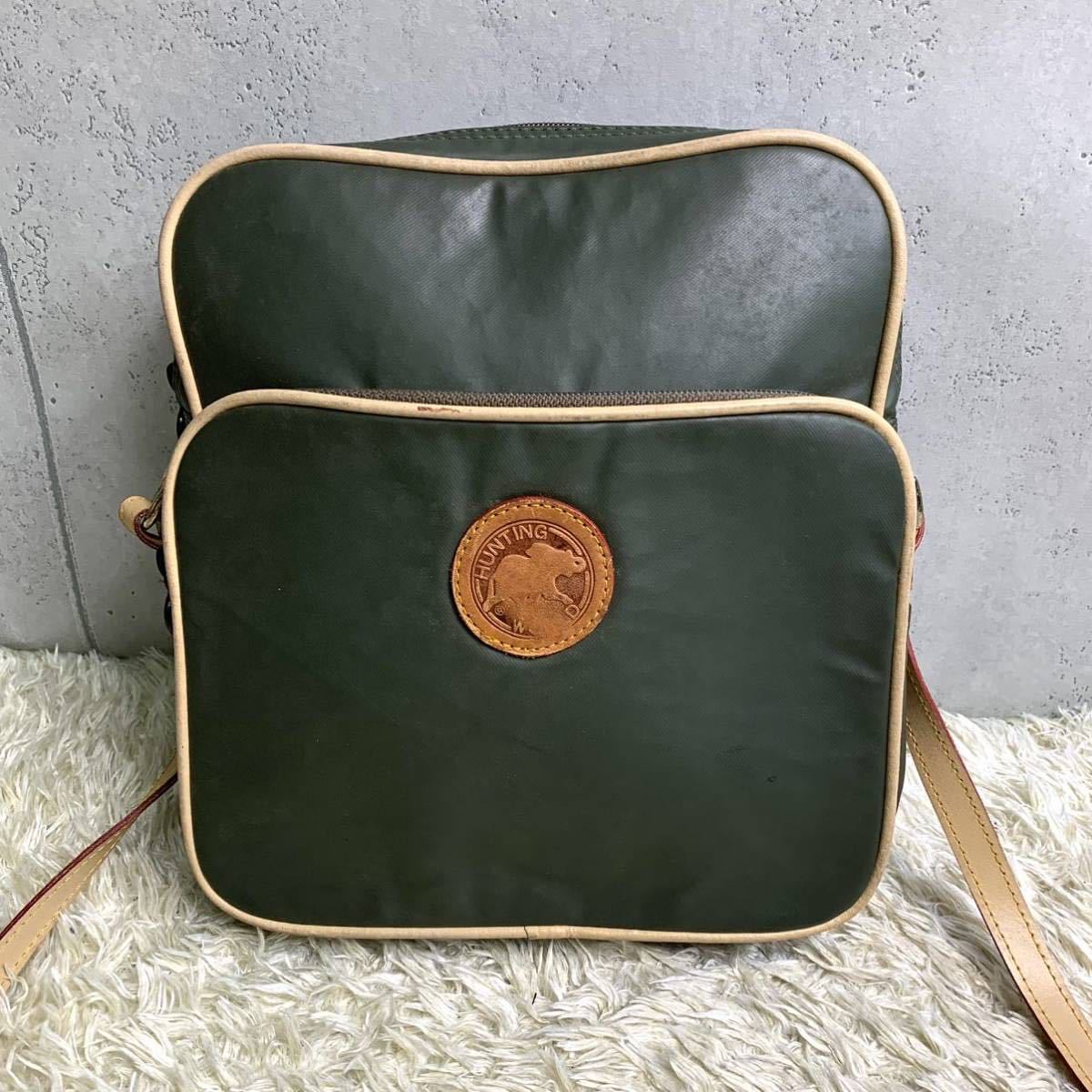 1円 希少 HUNTING WORLD ハンティングワールド メンズ ショルダー 