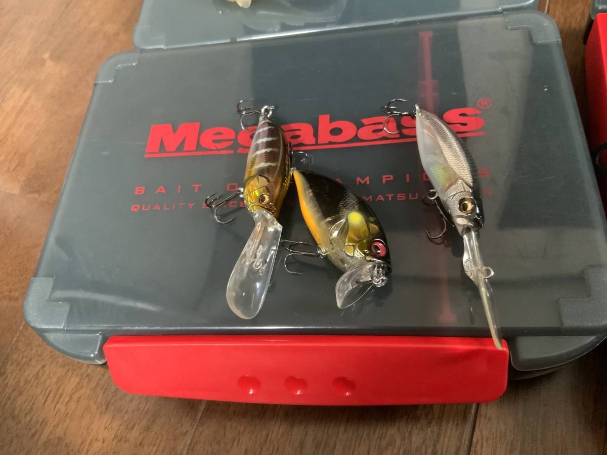 メガバス ルアーケース LUNKER LUNCH BOX MB-3020NDDM RED Megabass-
