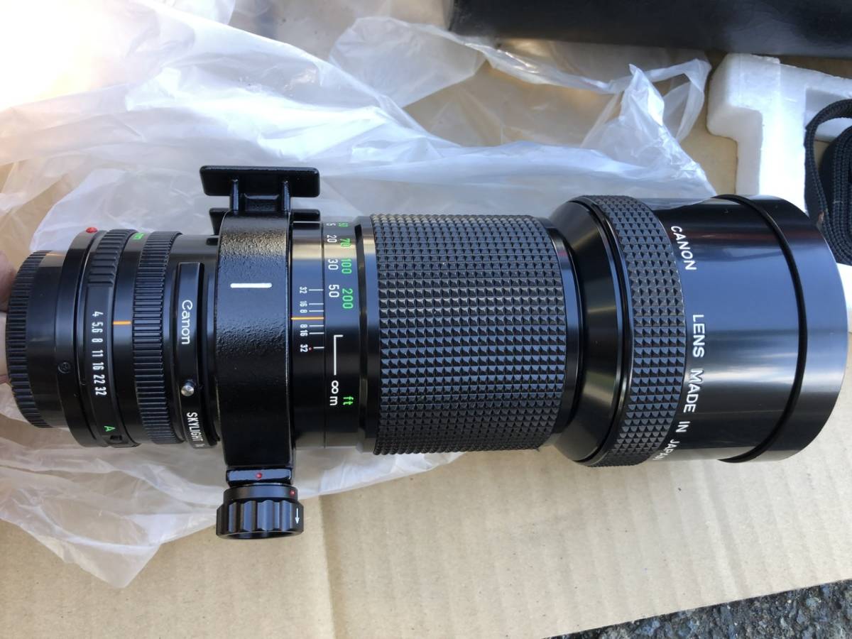 ☆極上品☆ キヤノン NEW FD 300mm F4 ☆三脚座、前後キャップ