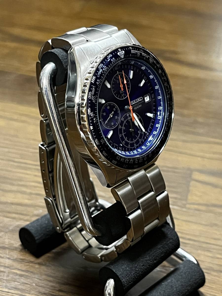 SEIKO セイコー パイロットウォッチ クロノグラフ SND255P1/7T92-0CF0