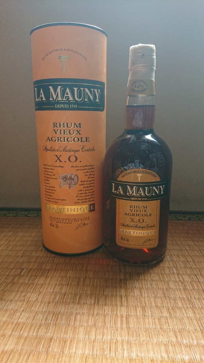 ☆ラム酒☆ラ.マニXO[LA MAUNY XO] 40% 700ml☆フランス☆マルティ