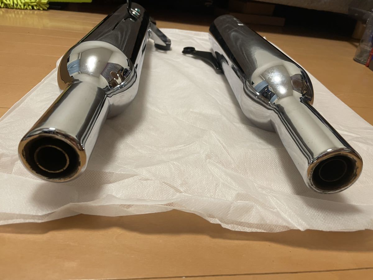 TRIUMPH トライアンフボンネビル キャプトンマフラー 純正マフラー