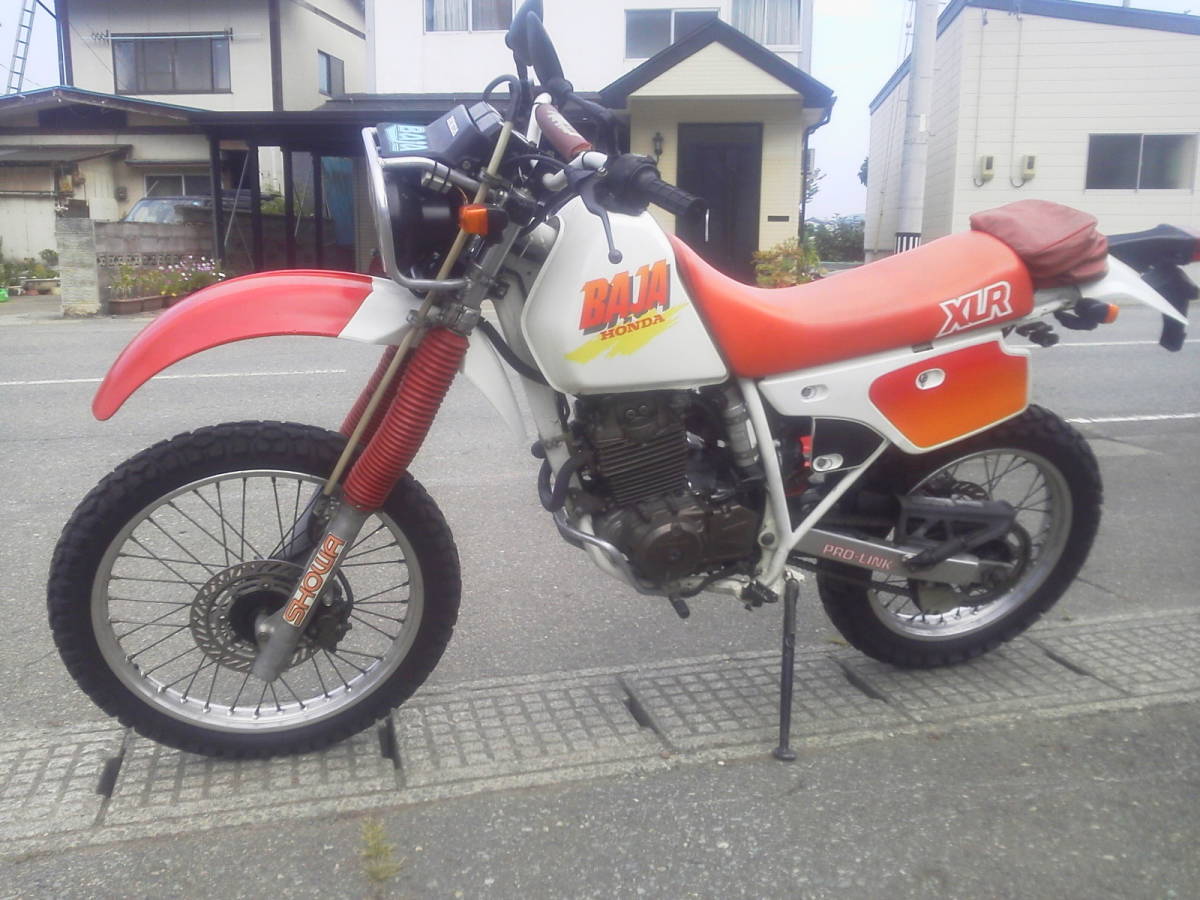 ☆彡1990モデル HONDA ホンダ XLR250 BAJA バハ 自賠責保険6年8月13