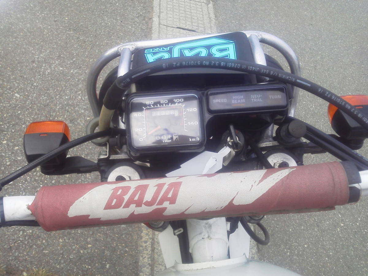 XLR250R.自賠責保険R6年6月。 彡1990モデル HONDA ホンダ XLR250 BAJA バハ 自賠責保険6年8月13日付