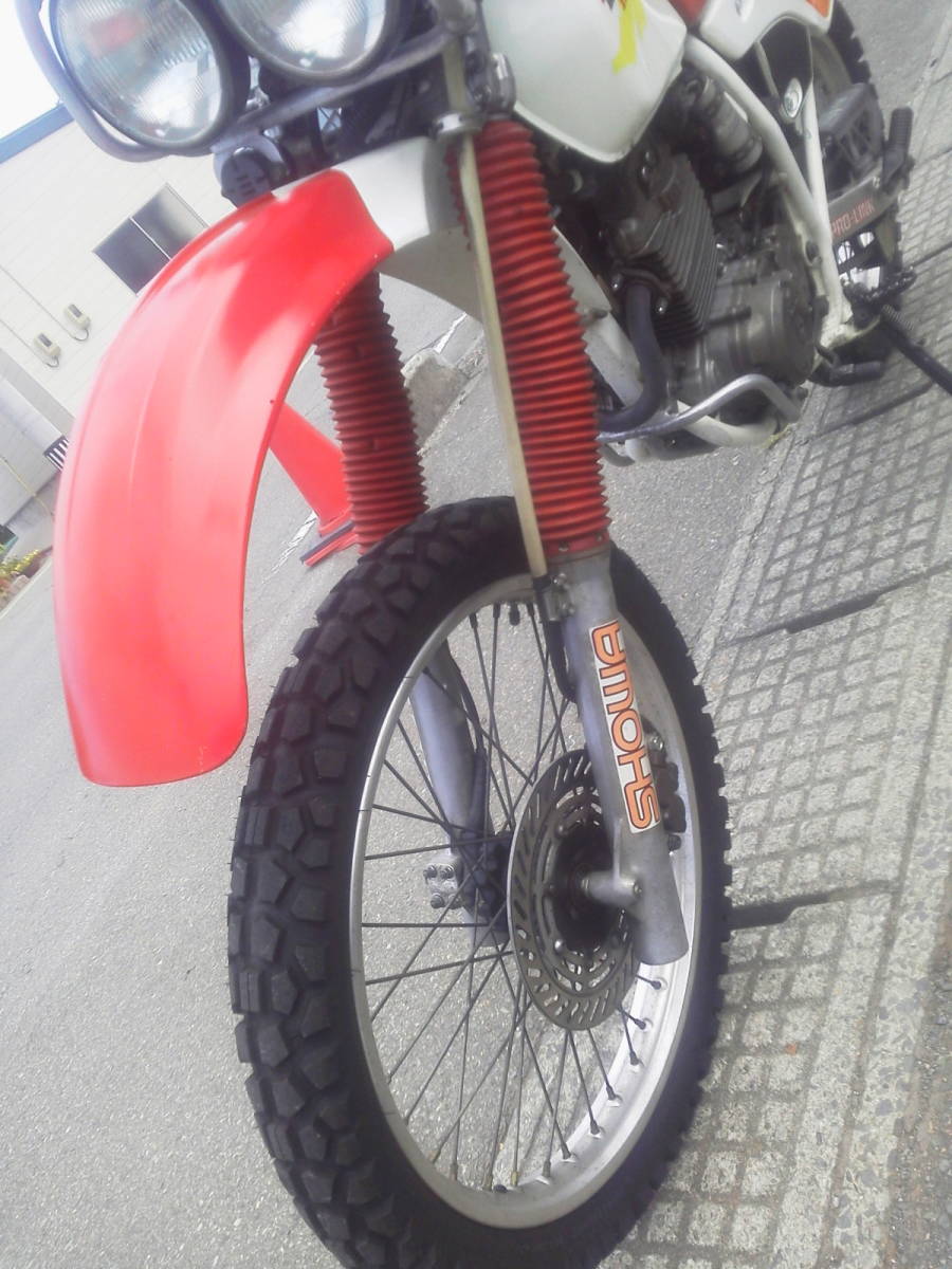 XLR250R.自賠責保険R6年6月。 彡1990モデル HONDA ホンダ XLR250 BAJA バハ 自賠責保険6年8月13日付