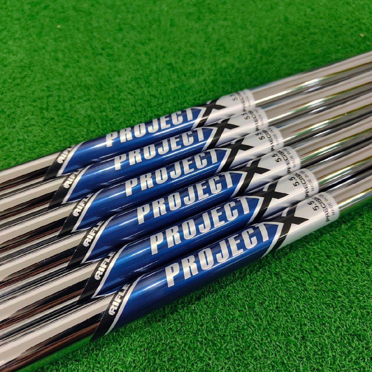 U350▼▼【美品】★中古抜き取り★5-Pw用6本セット★プロジェクトX/PROJECT X/5.5/中古シャフト/U350-PROX-55-SHAFT