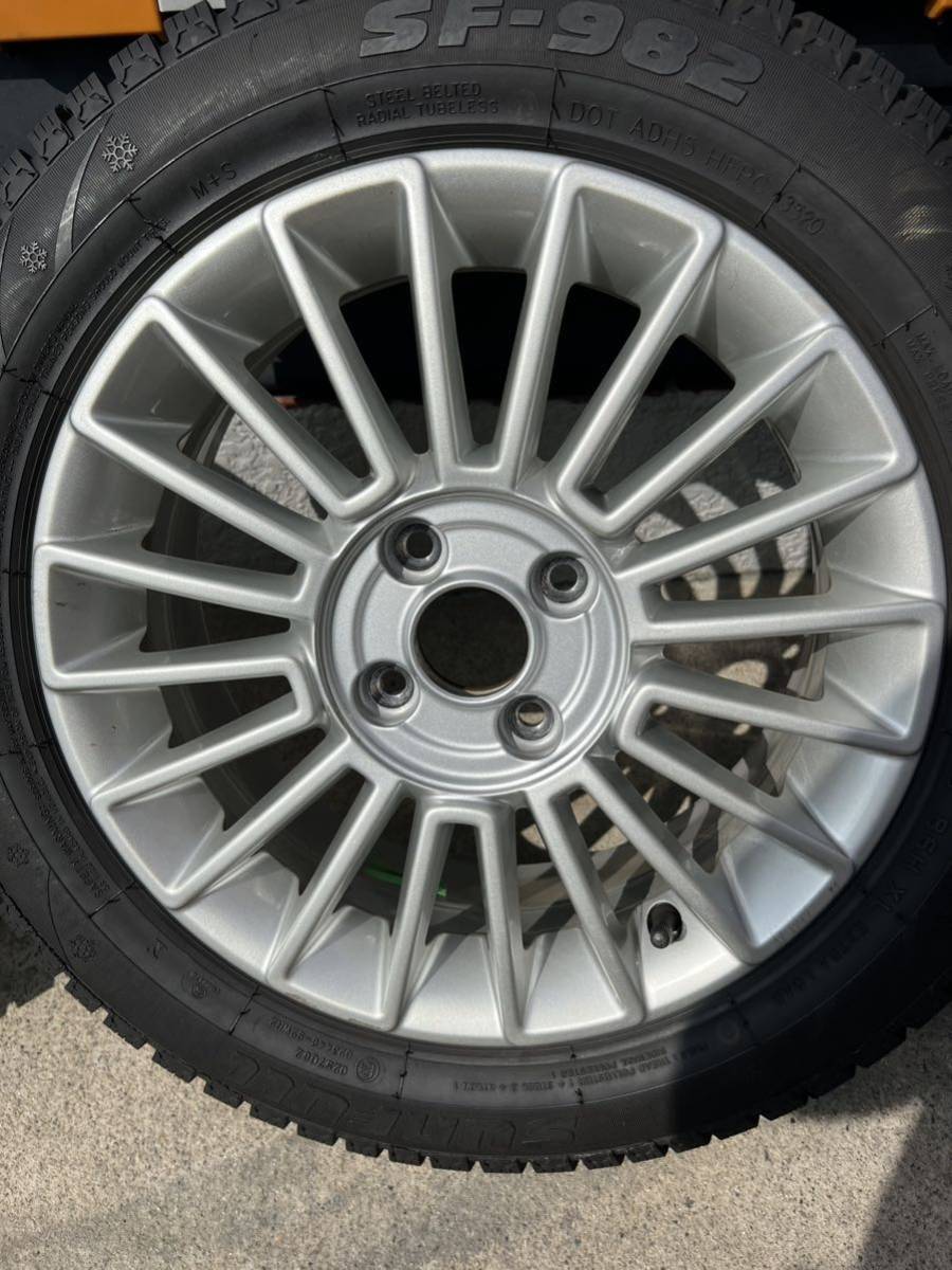 VW UP 純正ホイール （GTIもOK）スタッドレスタイヤ 185/55/r15 