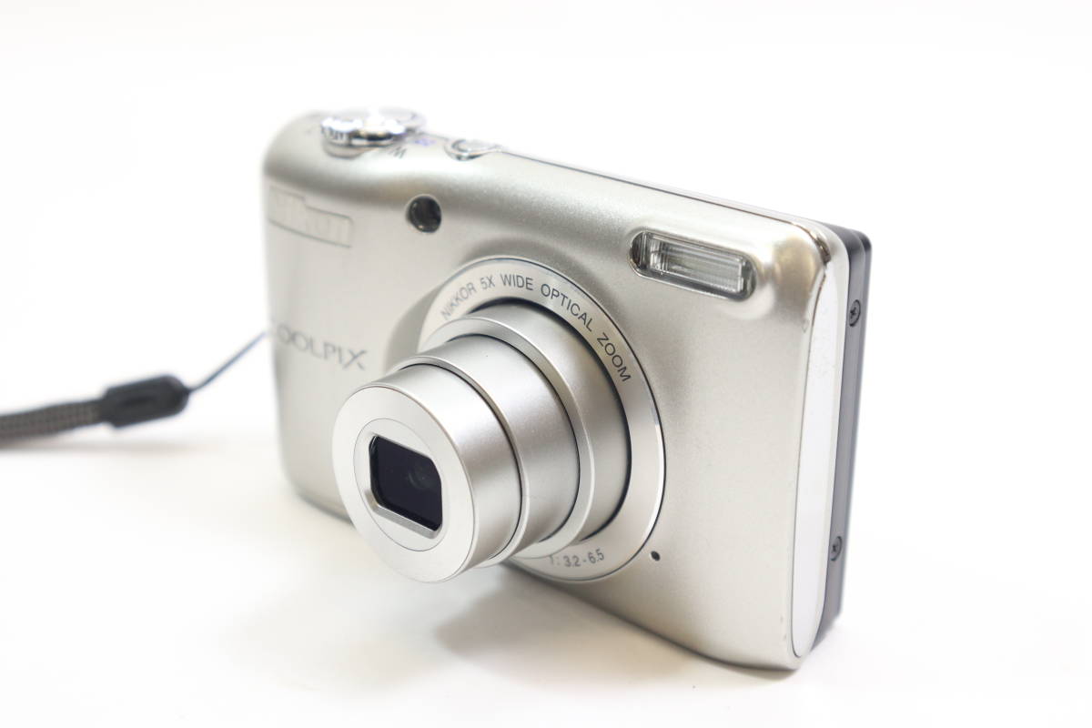 外観美品】◎Nikon ニコン COOLPIX L26 単三電池仕様（ケース付