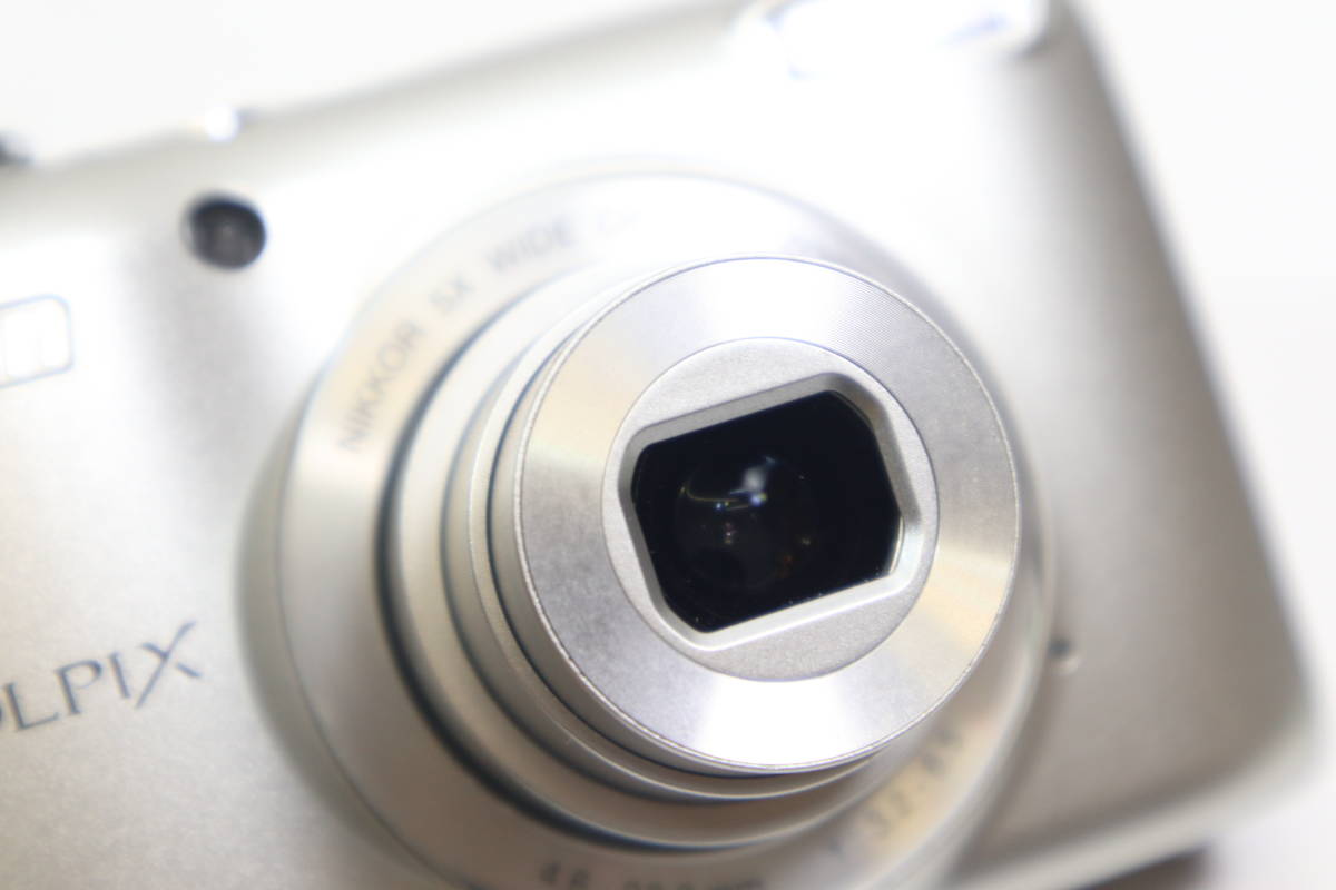 外観美品】◎Nikon ニコン COOLPIX L26 単三電池仕様（ケース付