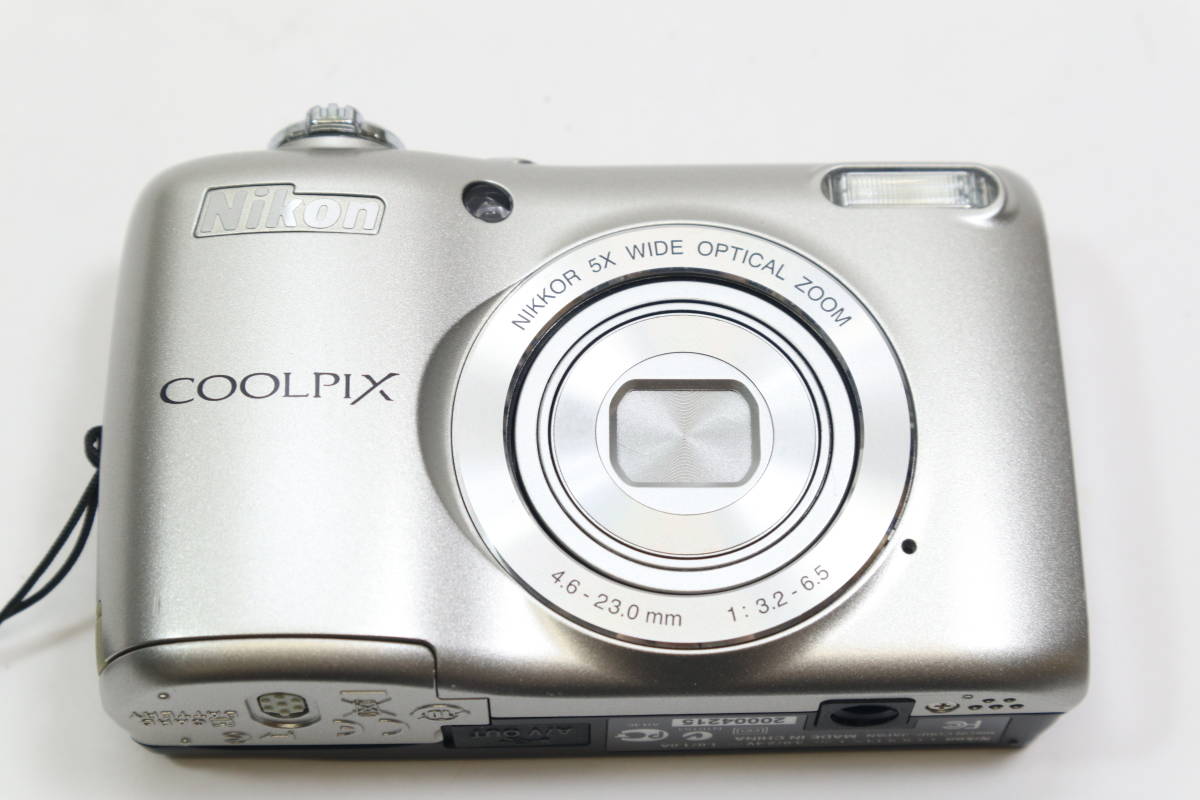 外観美品】◎Nikon ニコン COOLPIX L26 単三電池仕様（ケース付