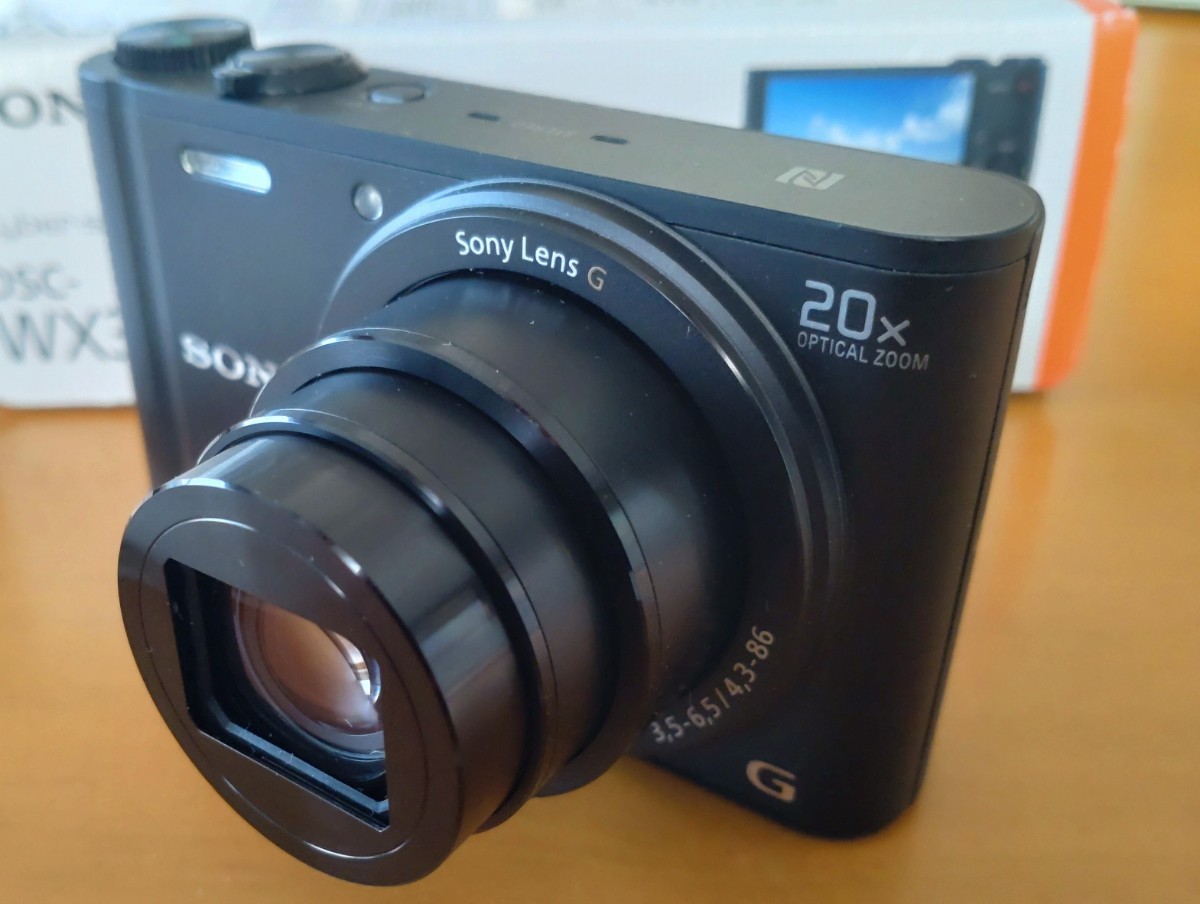 SONY Cyber-shot DSC-WX350 ブラック デジカメ コンパクトデジタルカメラ バッテリー付き 通電確認済