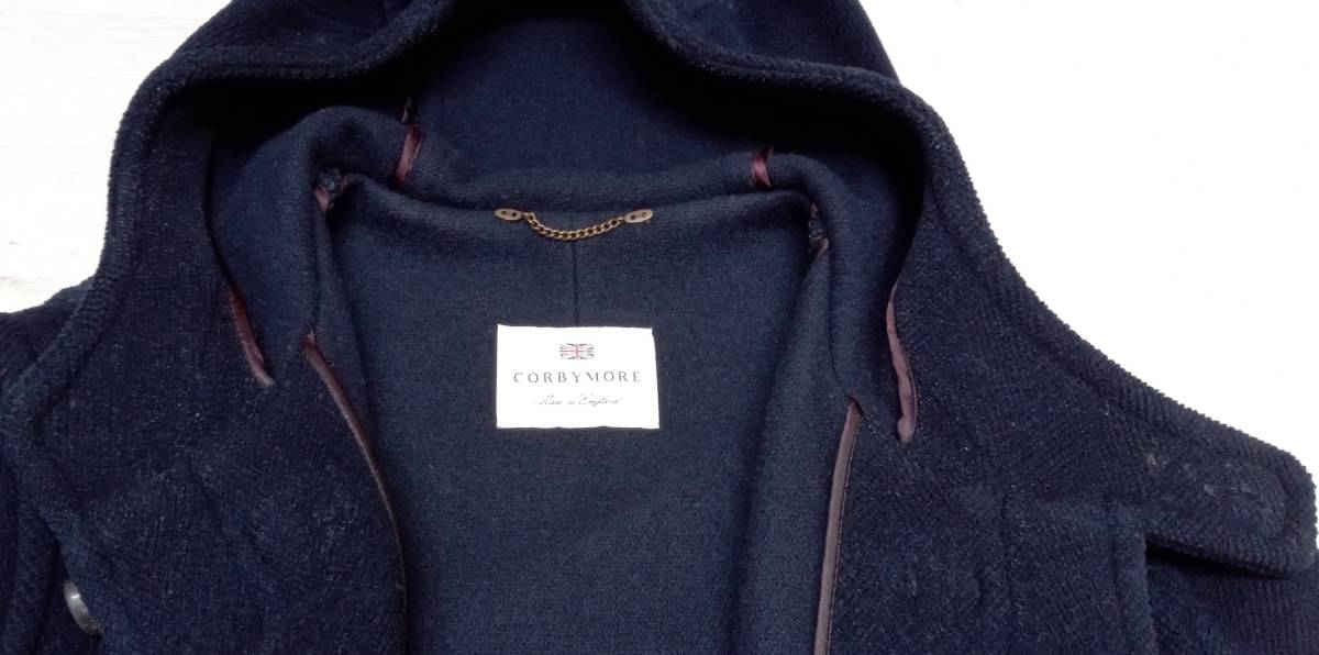 OLD ENGLAND ダッフルコート ヘリンボーン ムーアブルック グレー 楽天