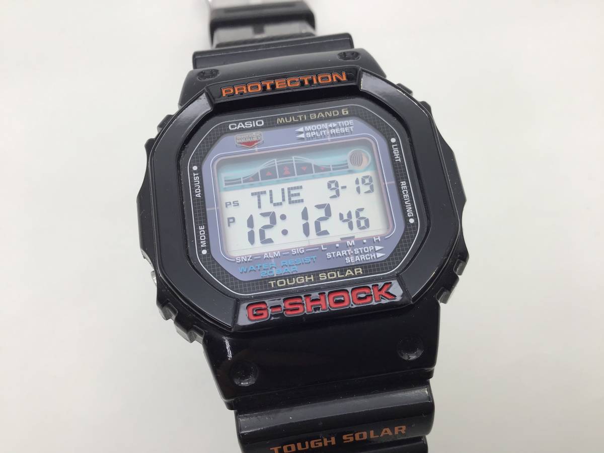 CASIO G-SHOCK ブラック 腕時計 稼働品 ＃4953 カシオ CASIO ジー 