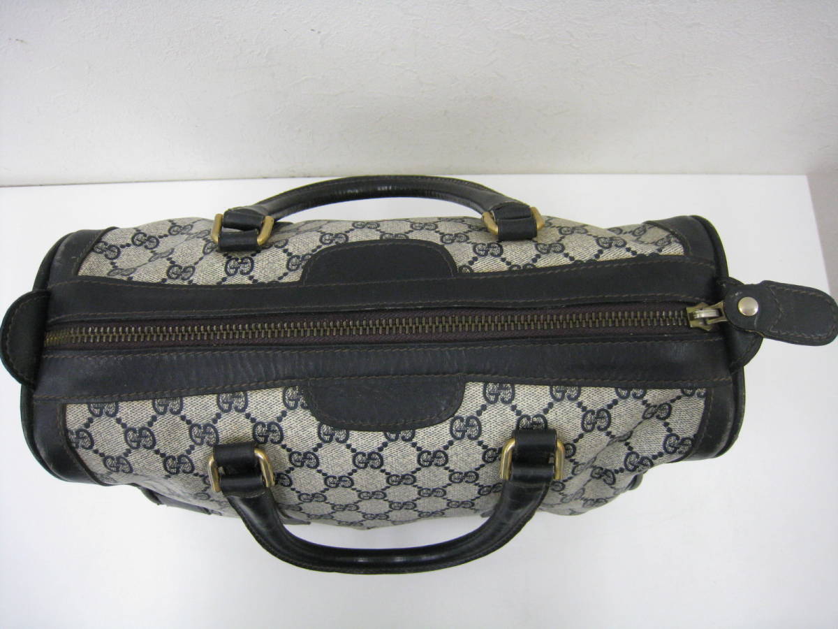 ◇GUCCI◇ オールドグッチ ミニボストン ハンドバック GG柄 
