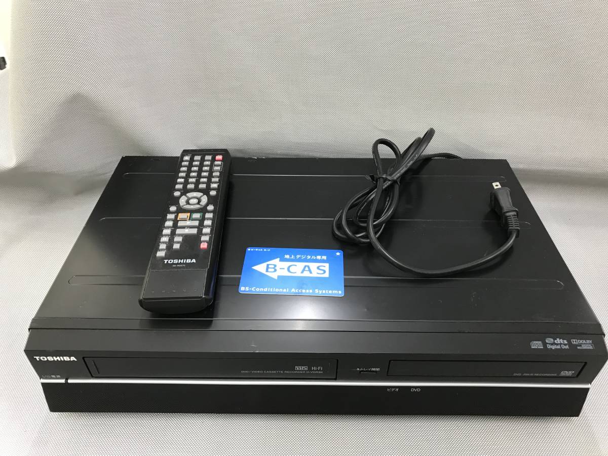 TOUSHIBA VTR一体型 DVDレコーダー D-VDR9K 東芝 VTR一体型DVD