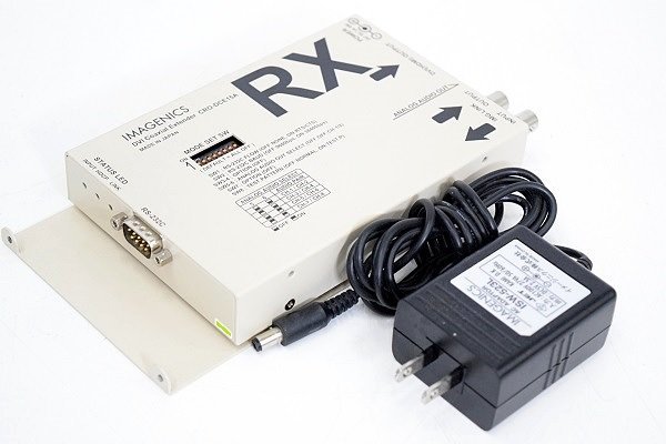 IMAGENICS/イメージニクス DVI 信号同軸延長器△CRO-DCE15A RX 中古