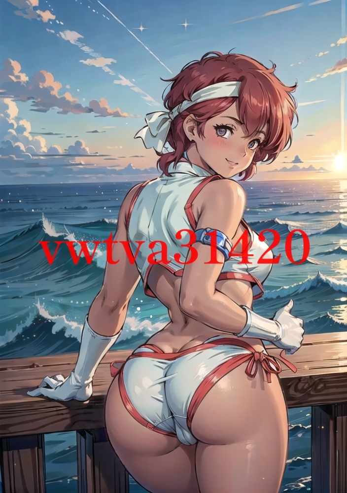 AN-007 ダーティペア ケイ 同人ポスター A4サイズ 高品質 美少女アニメ イラストアート 