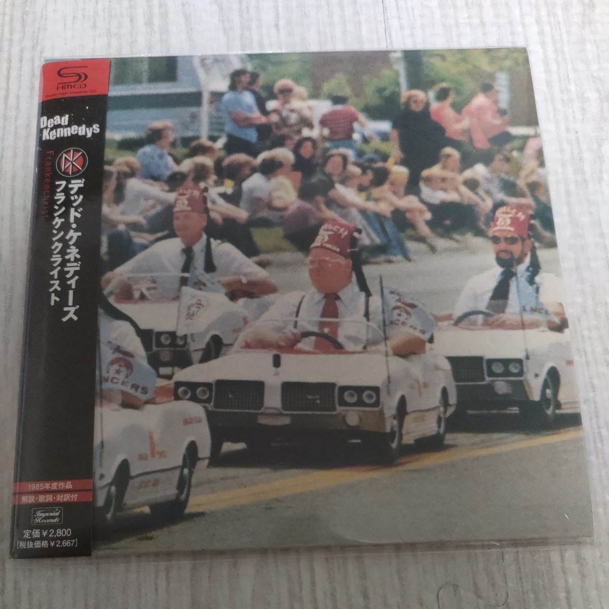 フランケンクライスト （紙ジャケット仕様） デッドケネディーズ　SHM-CD