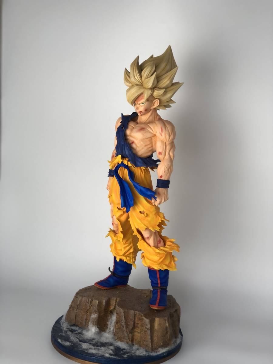 ドラゴンボールリペイント SMSP 孫悟空 フィギュア ジオラマ 付き 一番