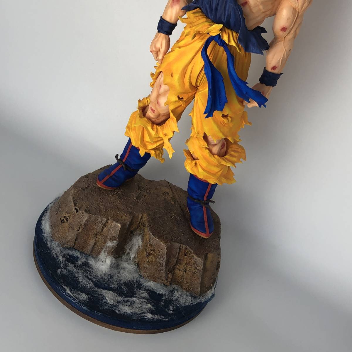 ドラゴンボールリペイント SMSP 孫悟空 フィギュア ジオラマ 付き 一番