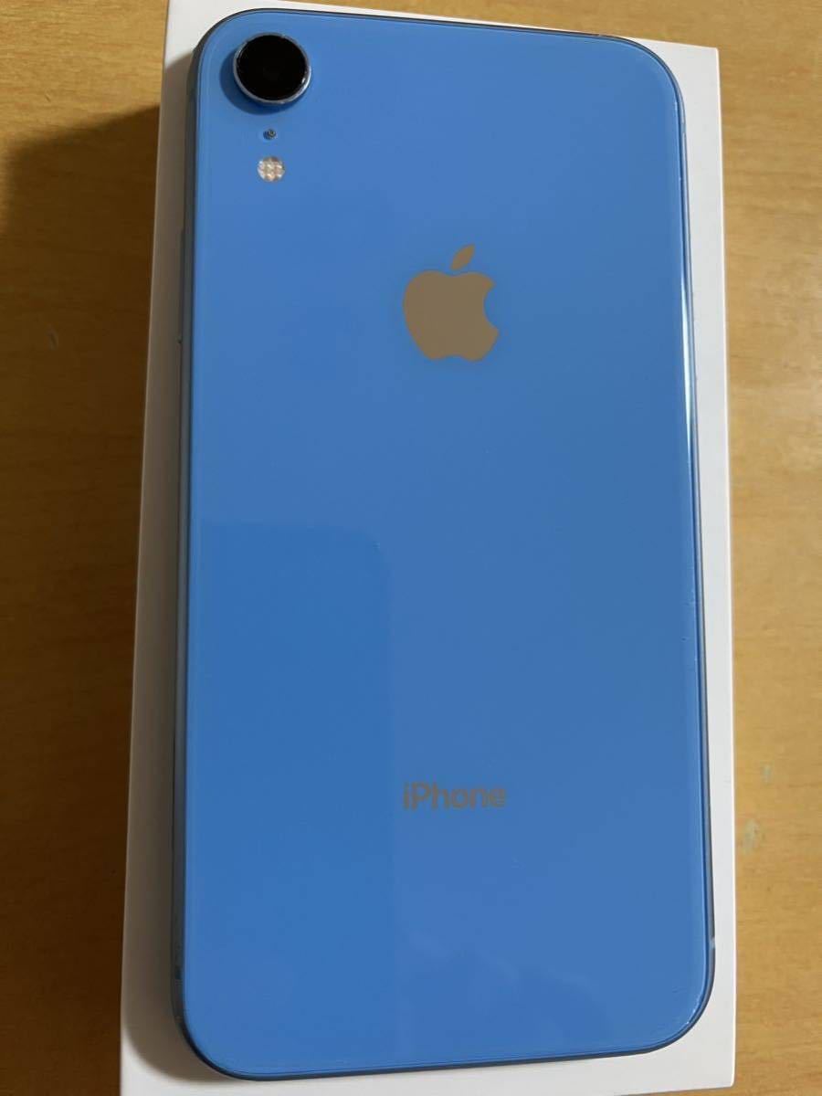Apple☆iPhone XRブルー64GB☆simロックなし本体のみ 【公式通販】